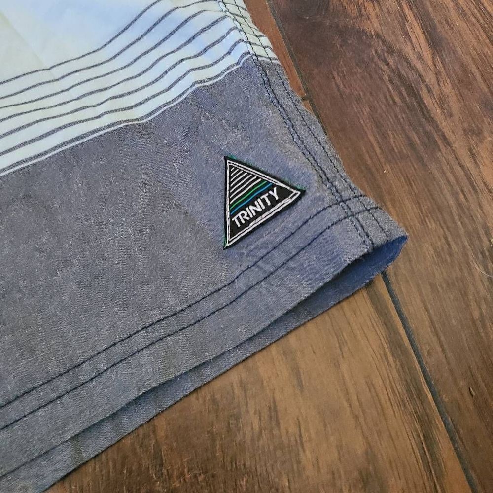 Trinity Striped Board Shorts - Picture 2 of 8